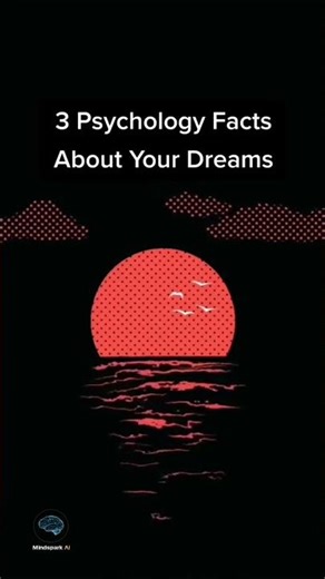 3 Psychological Facts About Dreams You Didn’t Know ‪@mindsparkAi84‬ #dream #facts #psychology