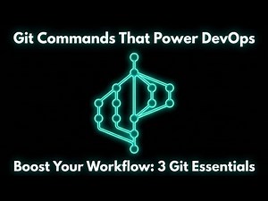 Mastering Git 3 Essential Commands to Kickstart Your DevOps Journey #git #devops