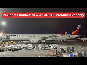 Philippine Airlines Airbus A350-1000 Premium Economy Trip Report | Bangkok to Manila