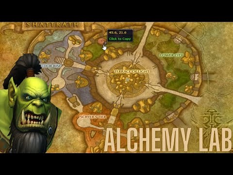 Shattrath City Alchemy Labs wow tbc