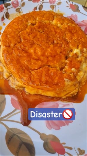 failed custard pudding recipe🚫🤦‍♀️ #trending #food #shorts #viral #viralvideo #voralshorts #recipe