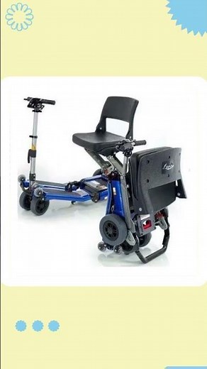 FreeRider Luggie Standard Folding 4-Wheel Mobility Scooter