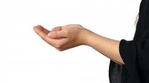 Asking for help with hands, clap hands