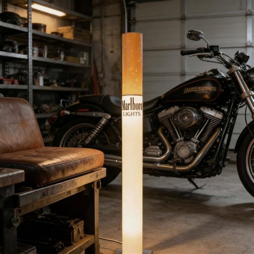 Man Cave Decor XXL Giant Cigarette Floor Lamp 100cm Marlboro Lights, Garage Workshop Man Cave Decor Accessories Lighting - Etsy UK