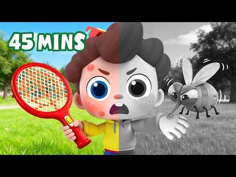 🔴 Sai Fora, Mosquito Sugador de Cores! 🦟🎨 | Cadê o Colorido? | Músicas Infantis | Sim! Neo | BabyBus