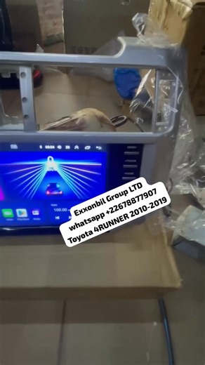 Écran Android original avec carplay et Android auto pour Toyota 4RUNNER 2010-20[9 WhatsApp +22678877907 | Exxonbil Group LTD | Facebook