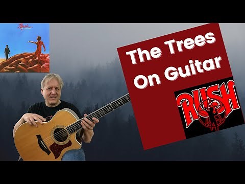 How to Play The Trees (by Rush) on Guitar