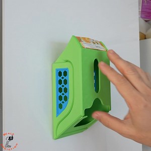 7.1K views · 17 reactions | this tea bag dispenser holds 20 bags and can be hanged with 2 screws or double sided tape | Scale Addiction | Facebook