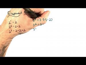 Positive Exponent Patterns - Visualizing Algebra