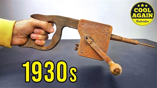 Restoring a classic hammer drill