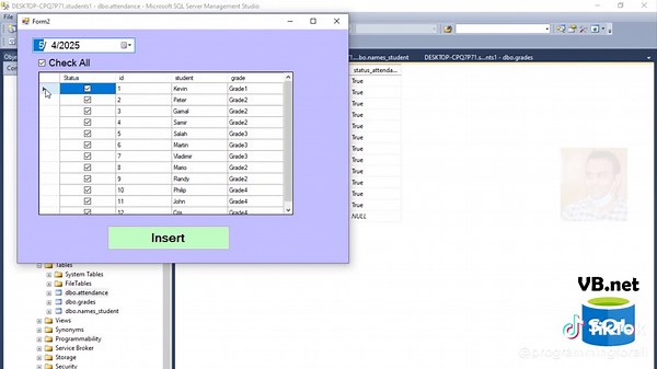 Simple Attendance System in Visual Basic .NET