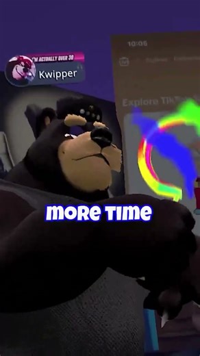 Going on an adventure during the weekend on VRChat