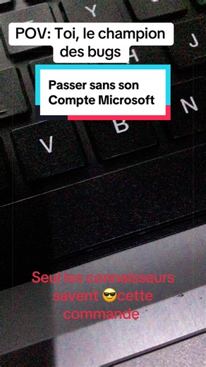 La commande qui nous permet d’installer Windows 11 sans se connecter à un compte Microsoft #astucetiktok #command #windows #viral?tiktok🥰fyppppppppp #foryourpage