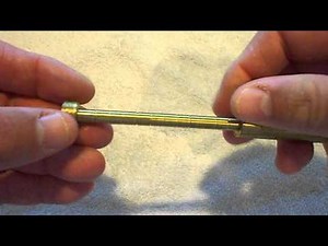 Adjustable Brass Muzzle Loader Black Gun Powder Measure