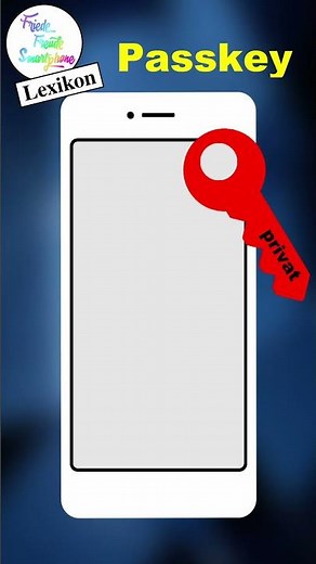 Passkey: What is it? Smartphone glossary – explained in just 1 minute.