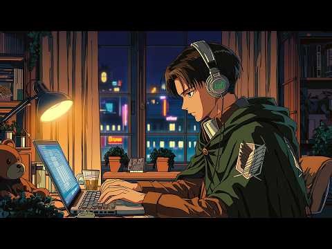 Anime Lofi Music to Help You Study and Sleep Better | Calm Focus & Deep Relaxation 🌙