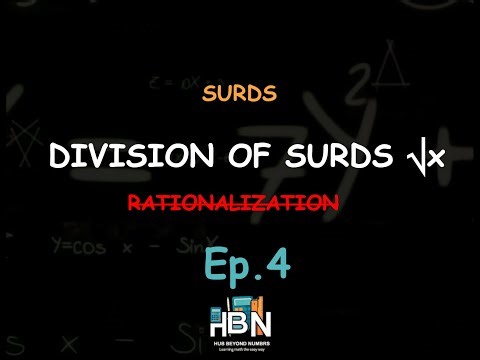 How to Divide Surds Step-by-Step (Simplifying Fractions with Roots)