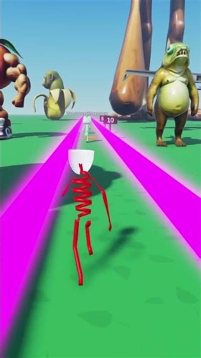 Gangle vs Ribbit Anime Brainrot...🤪#robloxshorts #theamazingdigitalcircus