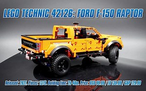 乐高科技 福特 F-150 猛禽42126 深入评测与速拼