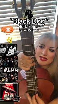 How to Play “Black Dog” by Led Zeppelin #easyguitartutorial