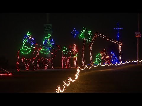 Gillette Stadium launches 'Magic Lights' drive-through holiday light show