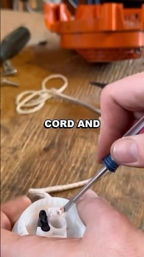 Simple & easy! ‪@DependableDonsGarage‬ shows how to replace the pull cord on a trimmer!