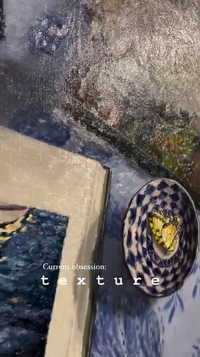 What do you think of texture in a painting? It’s fun to showcase all...