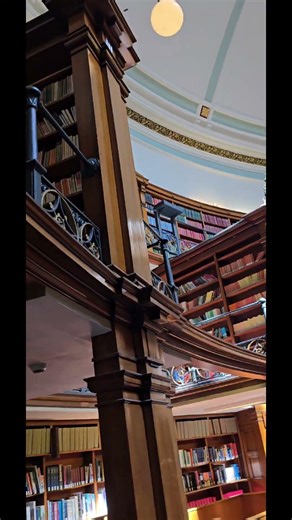 I found the real-life Hogwarts library 🪄📚 #liverpool #harrypotter #hogwarts #centrallibary #fyp