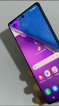 SAMSUNG GALAXY NOTE 20 - UNBOXING #shorts