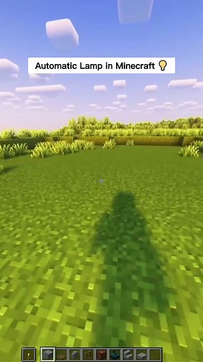Create a Smart Automatic Lamp in Minecraft
