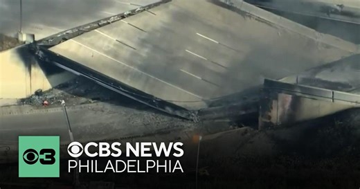 New report from NTSB reveals what led to 2023 I-95 collapse in Philadelphia