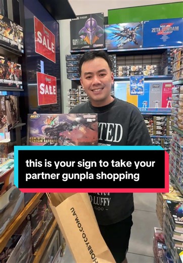 Gunpla Shopping: A Perfect Partner Surprise