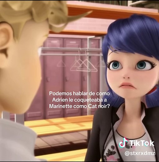 ¿Por qué Adrien coqueteaba con Marinette como Cat Noir?