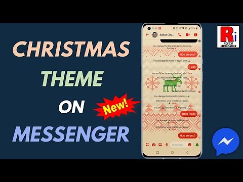 How to Activate Christmas Theme on Facebook Messenger (New)