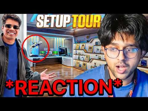 Rachitroo Gets Amazed By Gamerfleet Room | Rachitroo reacts | Twitch Highlight