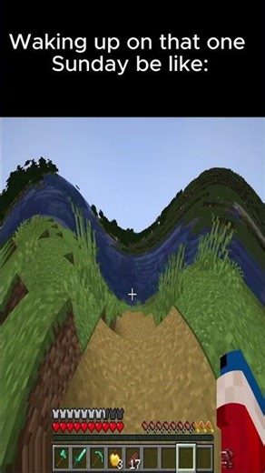 Waking up on that one Sunday be like #minecraft
