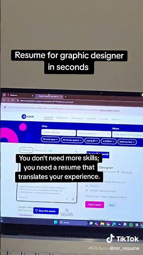 Day 27: Making a resume for a graphic designer that lands jobs and interviews.