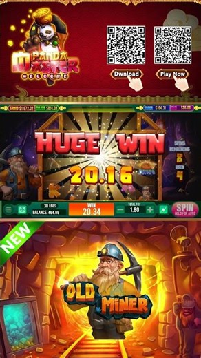 Panda master online gaming platform new game Old Miner tips, how to play