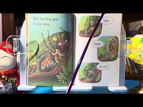 《Anansi and the Bag of Wisdom》 → 《阿南西智慧袋》🌟 绘本推荐 🌟Usborne 英国“第一图书馆”系列经典民间故事有一天，蜘蛛阿南西收集了世界上所有的智慧…