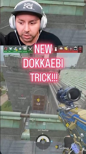 NEW DOKKAEBI TRICK!!! #rainbowsixsiege #rainbowsix #r6 #r6s #gaming