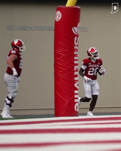 Khobie Martin TURNS ON THE JETS 💨🔥 #collegefootball #footballshorts #indianafootball #fyp #iufb
