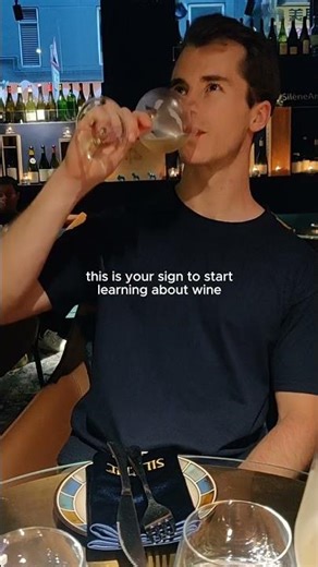 this is your sign to start learning about wine