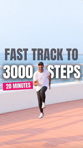 Rick Bhullar | Get Fit With Rick on Instagram: "If you’re looking for the fastest way to hit your step goal, you’ve just found your answer  Fastest Way to Hit Your Steps | 3000 Steps | Walking Workout. Come and join us! 朗 Link in bio  ⬆️ #speedwalk #walkingworkout #lowimpactworkout"
