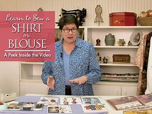 Learn to Sew a Shirt or Blouse - A Peek Inside the Video featuring Marta Alto