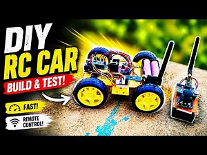 Arduino wireless robot using nRF24L01 | Long range | DIY build | With code and schematics