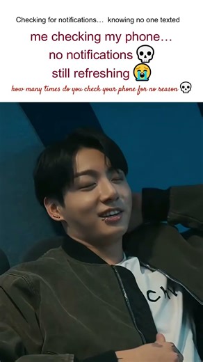 Checking Phone With No Notifications 💀 | Relatable Short #bts #btsshorts