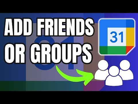 How to Add Friends or Team to Google Calendar in SECONDS!