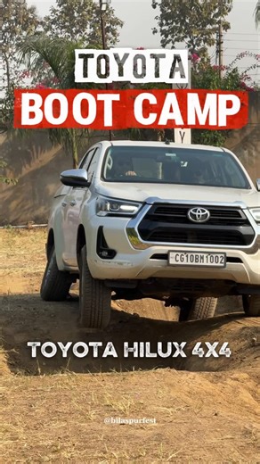 Bilaspur Fest on Instagram: "Bilaspur, are you ready for REAL adventure? For the first time ever, experience a fully curated Off-Roading Showcase like never before. JD Toyota presents the Toyota Hilux 4×4 Extreme Off-Roading Experience — bigger, bolder, and wilder. Feel the adrenaline with steep climbs, deep ruts, raw power, and pure off-road action, all under expert supervision for a safe yet unforgettable thrill. Venue: 16th Milestone, Bilaspur–Raipur Highway, Hardi Dates: 13th & 14th December