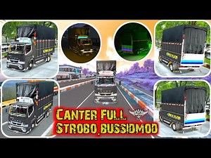 How to add Canter Full Strobo bussid mod 🤍🤍🤍👌👌