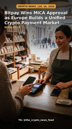 Bitpay Wins MiCA Approval as Europe Builds a Unified Crypto Payment Market